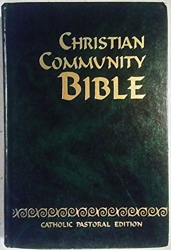 9788428520492: Christian Community Bible: Catholic Pastoral Edition, Green