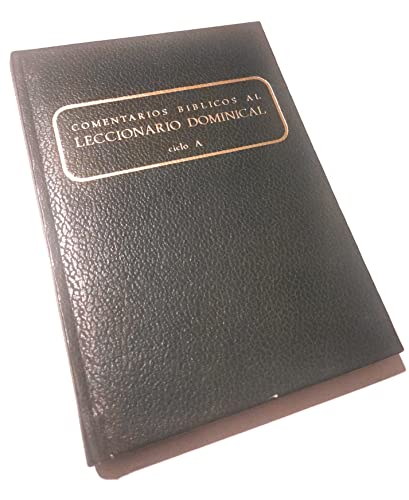 Beispielbild fr COMENTARIOS BIBLICOS AL LECCIONARIO DEL TIEMPO ORDINARIO - V (CICLO COMPLETO) zum Verkauf von SUEOS DE PAN
