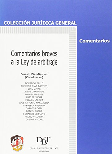 Imagen de archivo de Comentarios breves a la Ley de arbitraje a la venta por Iridium_Books