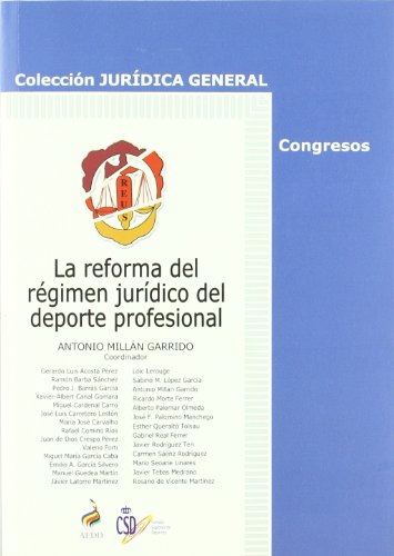 Imagen de archivo de La reforma del rgimen jurdico del dAcosta Prez, Gerardo Luis / Bar a la venta por Iridium_Books