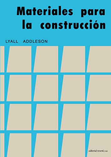 9788429120059: Materiales Para La Construccin: Volume 1