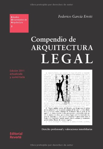 Beispielbild fr Compendio de arquitectura legal zum Verkauf von Tik Books ME