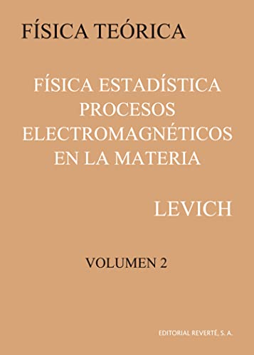 9788429140620: Fsica Estadstica Procesos Electromagnticos en la Materia (Levich II)