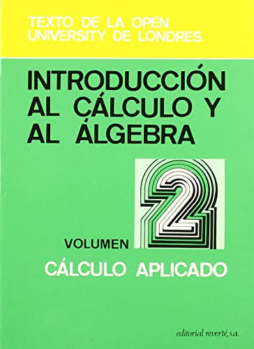 9788429151183: Introduccin al clculo y al lgebra. Clculo aplicado (2)