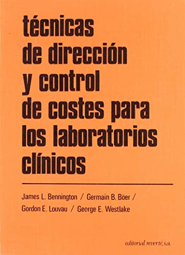 Stock image for Tcnicas de direccin y control de costes para laboratorios clnicos for sale by GF Books, Inc.