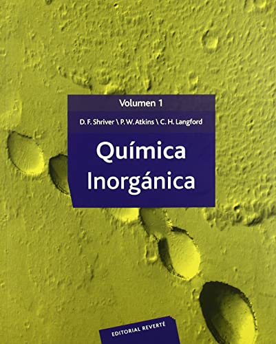 Stock image for Qumica inorgnica. I (Vol.1) Shriver, Duward F.; Atkins, P. W for sale by Iridium_Books