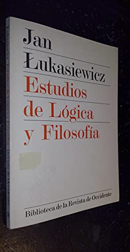 Imagen de archivo de Estudios de logica y filosofia a la venta por Pepe Store Books