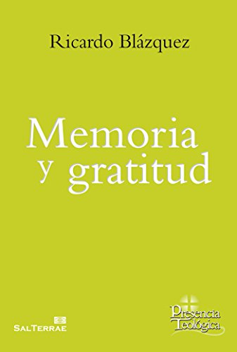 Beispielbild fr Memoria y gratitud zum Verkauf von AG Library