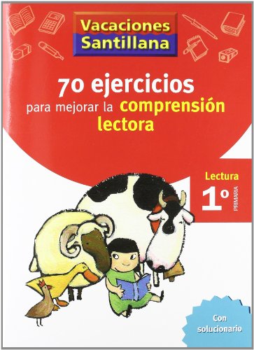 9788429407891: VACACIONES SANTILLANA 1 PRIMARIA 70 EJERCICIO PARA MEJORAR LA COMPRENSION LECTORA