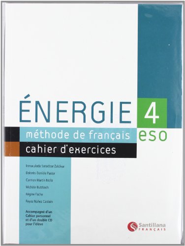 Imagen de archivo de ENERGIE 4: Cahier D'Exercices (Spanish Edition) a la venta por Irish Booksellers