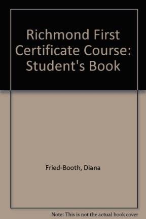 Stock image for First Certificate Course - Student's Book (Spanish Edition) for sale by Iridium_Books