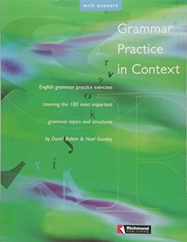 9788429448467: Grammar Practice in Context With Answers