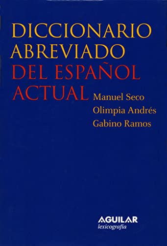 Stock image for Dicionario Abreviado del Espaol Actual for sale by Better World Books Ltd