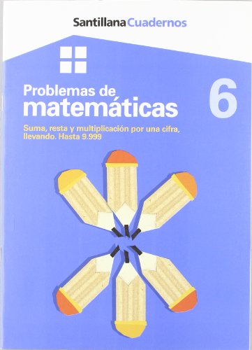 9788429472103: Cuadernos Problemas de Matemticas 6