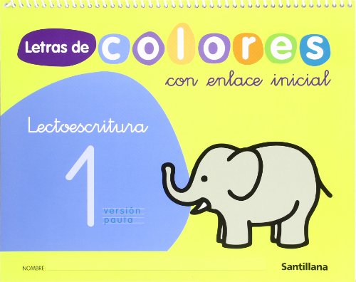 Imagen de archivo de Letras de colores, lectoescritura, Educacin Infantil. Cuaderno 1 a la venta por Revaluation Books