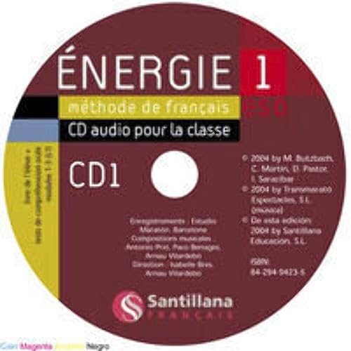 Beispielbild fr Energie 1 Eso (Methode De Francais CD Audio Pour La Classe) zum Verkauf von Iridium_Books