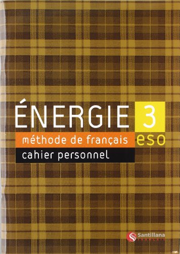 9788429498813: Energie, mthode de franais, 3 ESO. Cahier d'exercises - 9788429498813