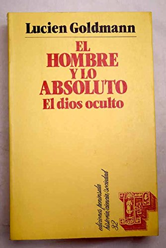 Imagen de archivo de El hombre y lo absoluto: El dios oc a la venta por Iridium_Books