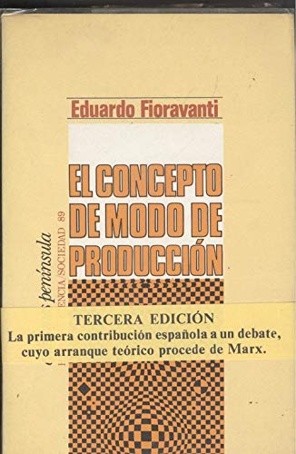 Imagen de archivo de El concepto de modo de produccin a la venta por LibroUsado | TikBooks