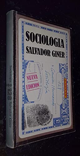 Imagen de archivo de Sociologia. (=Ciencias humanas). a la venta por BOUQUINIST