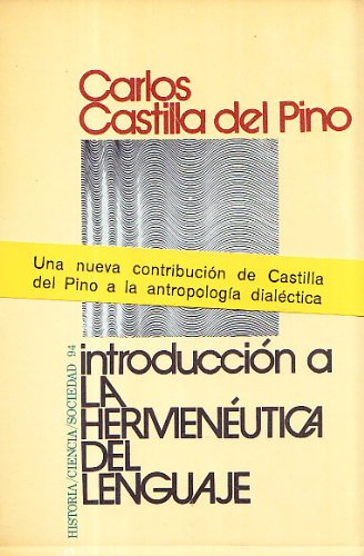 Imagen de archivo de Introduccio?n a la hermene?utica del lenguaje (Historia, ciencia, sociedad) (Spanish Edition) a la venta por Iridium_Books