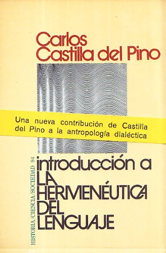 Stock image for Introduccio?n a la hermene?utica del lenguaje (Historia, ciencia, sociedad) (Spanish Edition) for sale by Iridium_Books