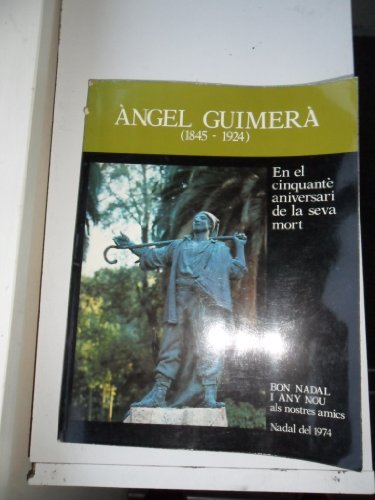 Imagen de archivo de Angel Guimera a la venta por Clement Burston Books