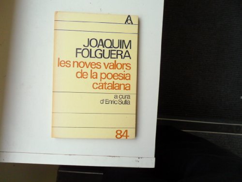 9788429711943: Les noves valors de la poesia catalana (Catalan Edition)