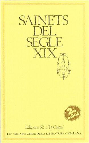 SAINETS DEL SEGLE XIX