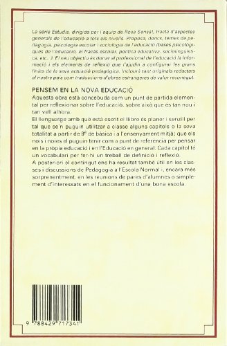 Imagen de archivo de Pensem en la nova educaci a la venta por Iridium_Books