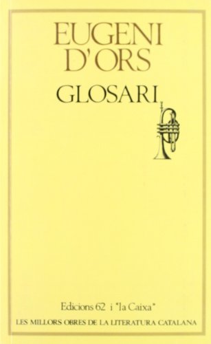 Stock image for Glosari: (1906-2006 centenari de la seva publicaci) for sale by medimops