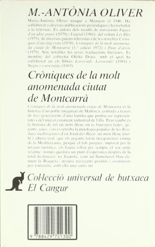 Stock image for Crniques de la molt anomenada ciutat de Montcarr for sale by medimops
