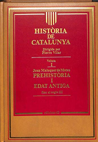 Beispielbild fr Histria de Catalunya I (HISTORIA DE CATALUNYA) zum Verkauf von medimops