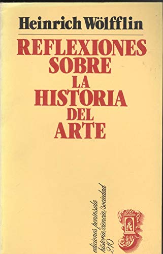 Imagen de archivo de Reflexiones sobre la historia del arte a la venta por Iridium_Books