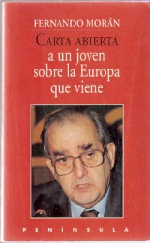 Imagen de archivo de Carta abierta a un joven sobre la Europa que viene a la venta por Iridium_Books