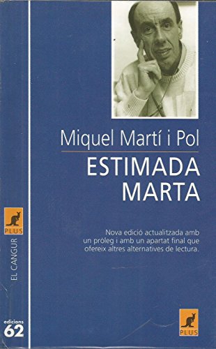 9788429741483: Estimada Marta (El Cangur)
