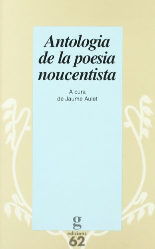 Imagen de archivo de Antologia de la poesia noucentista (ESoldevila, Ferran; Aulet Amela, a la venta por Iridium_Books