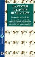 9788429743814: Diccionari d'esports de muntanya (Diccionaris) (Catalan Edition)