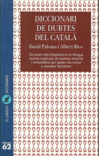 Stock image for Diccionari de dubtes del catal for sale by Iridium_Books