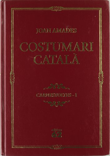 Imagen de archivo de Costumari catal. a la venta por Iridium_Books