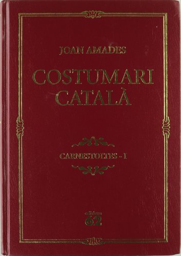 9788429757224: Costumari catal.: Carnestoltes-I
