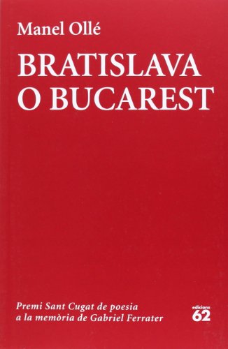 Imagen de archivo de Bratislava o Bucarest (Poesia, Band 157) a la venta por medimops