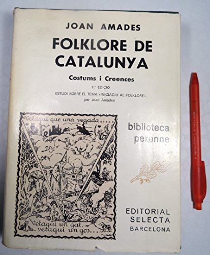 Beispielbild fr Folklore de Catalunya. Costums i Creences zum Verkauf von Librera Prncep