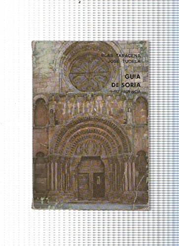 Stock image for GUA ARTSTICA DE SORIA Y SU PROVINCIA for sale by LIBRERA COCHERAS-COLISEO