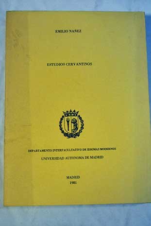 Imagen de archivo de Estudios Cervantinos a la venta por Librera 7 Colores