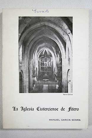 Stock image for La iglesia cisterciense de Fitero for sale by Vrtigo Libros