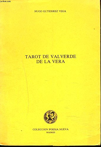 Stock image for Tarot de Valverde de la vera (Coleccio?n Poesi?a nueva) (Spanish Edition) for sale by Iridium_Books