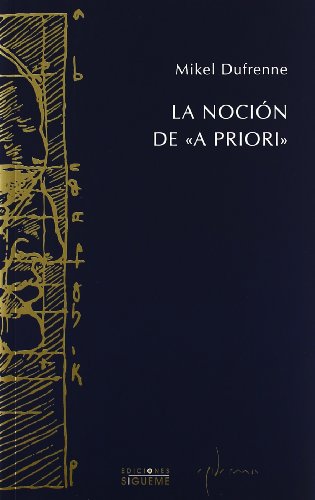 Stock image for NOCION DE A PRIORI. for sale by KALAMO LIBROS, S.L.