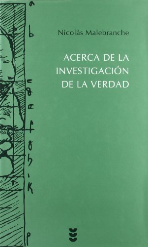 Imagen de archivo de ACERCA DE LA INVESTIGACION DE LA VERDAD. a la venta por KALAMO LIBROS, S.L.