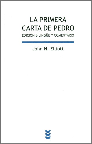 Imagen de archivo de La primera carta de Pedro a la venta por Revaluation Books